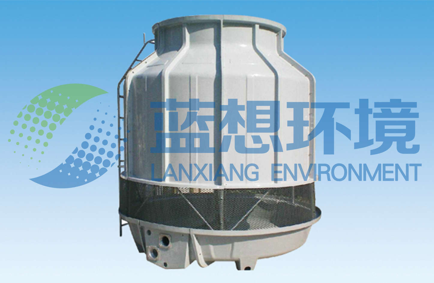 圆形玻璃钢冷却塔的特点