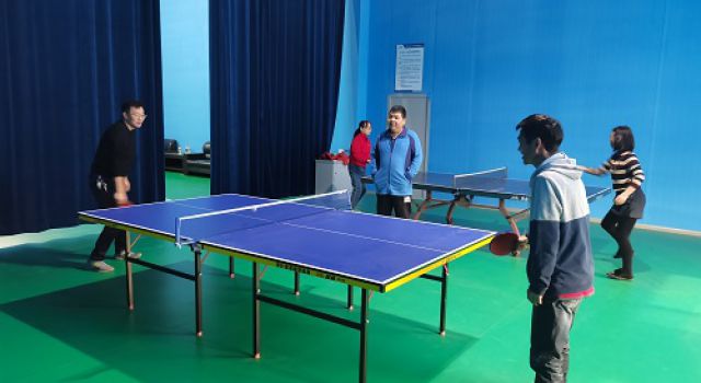 关爱员工暖人心----公司室内羽毛球、乒乓球活动场所建成投入使用